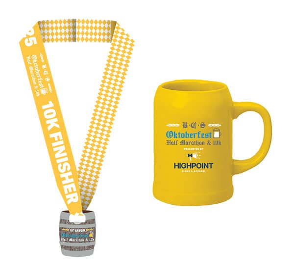 Oktoberfest Half Marathon $ 10K